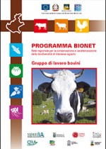 Programma BIONET - gruppo di lavoro bovini